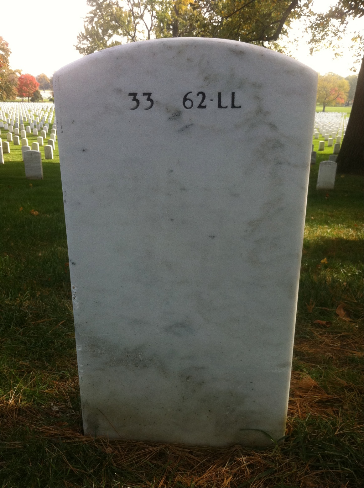 Back of headstone — Simeon Ballard