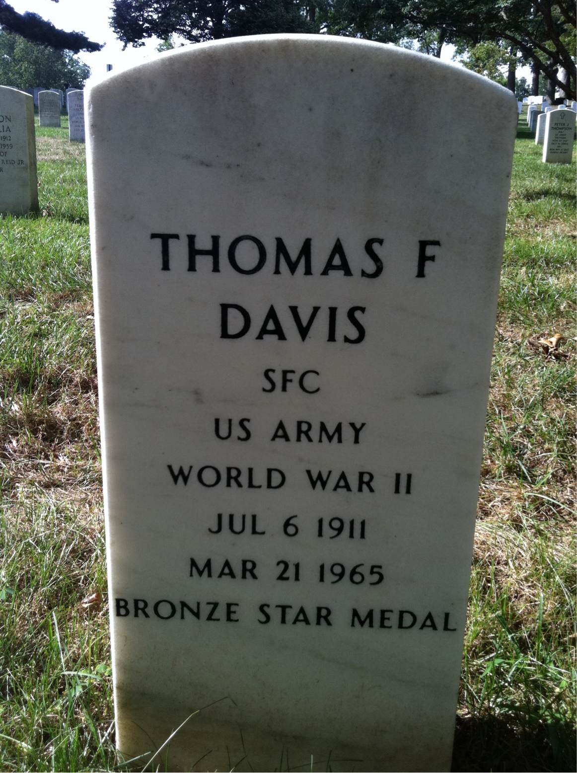 Thomas Franklin Davis