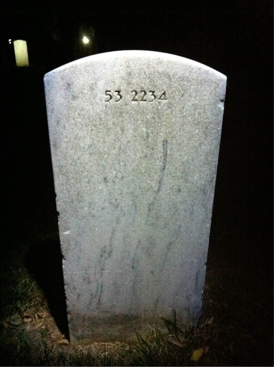 Headstone of William Henry Fells