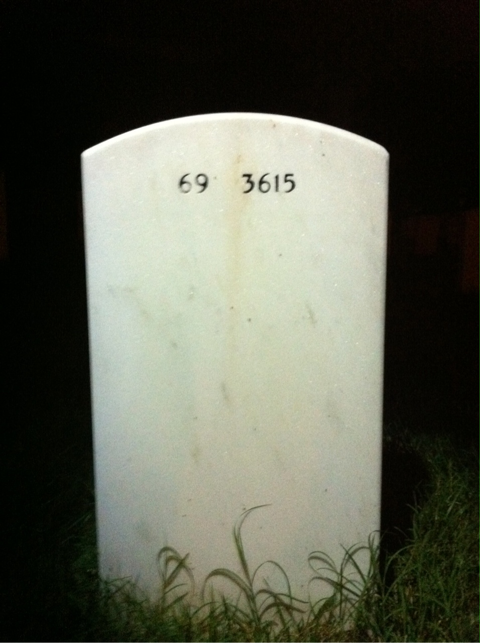 Back of headstone — Norman Cousins