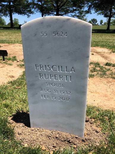 Back of headstone — David Boivin