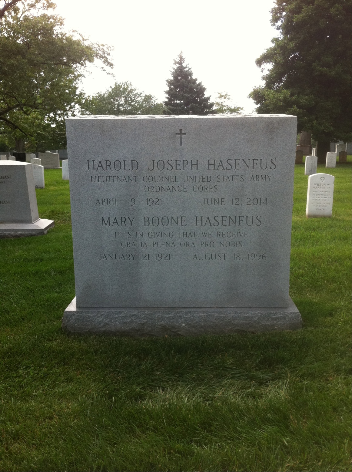 Harold J Hasenfus