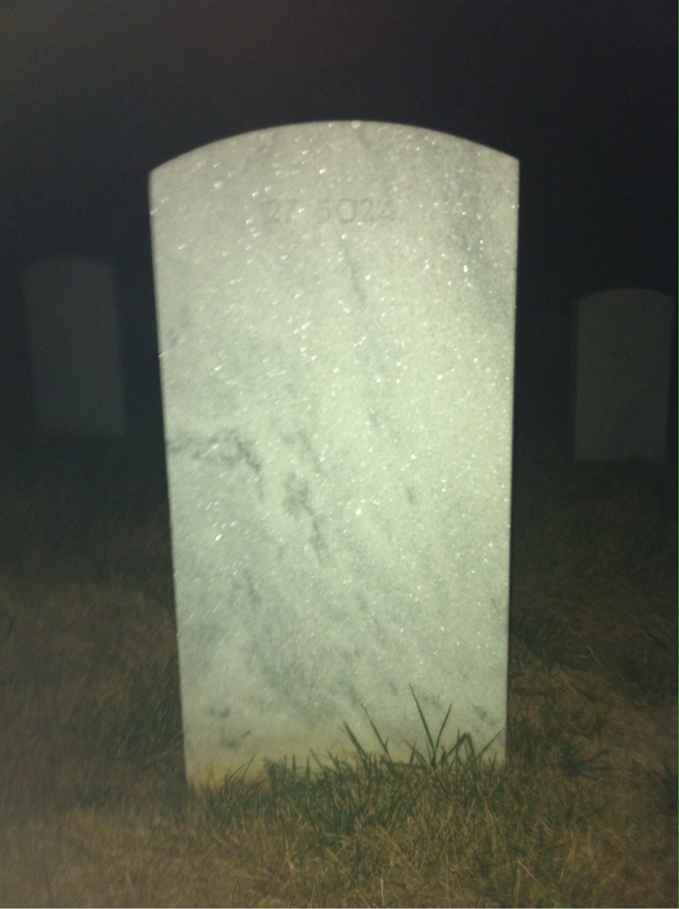 Back of headstone — A Conrad
