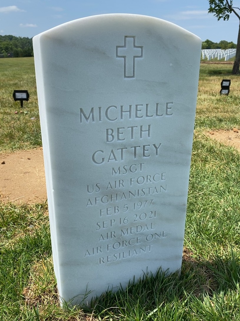 Headstone of Michelle Gattey