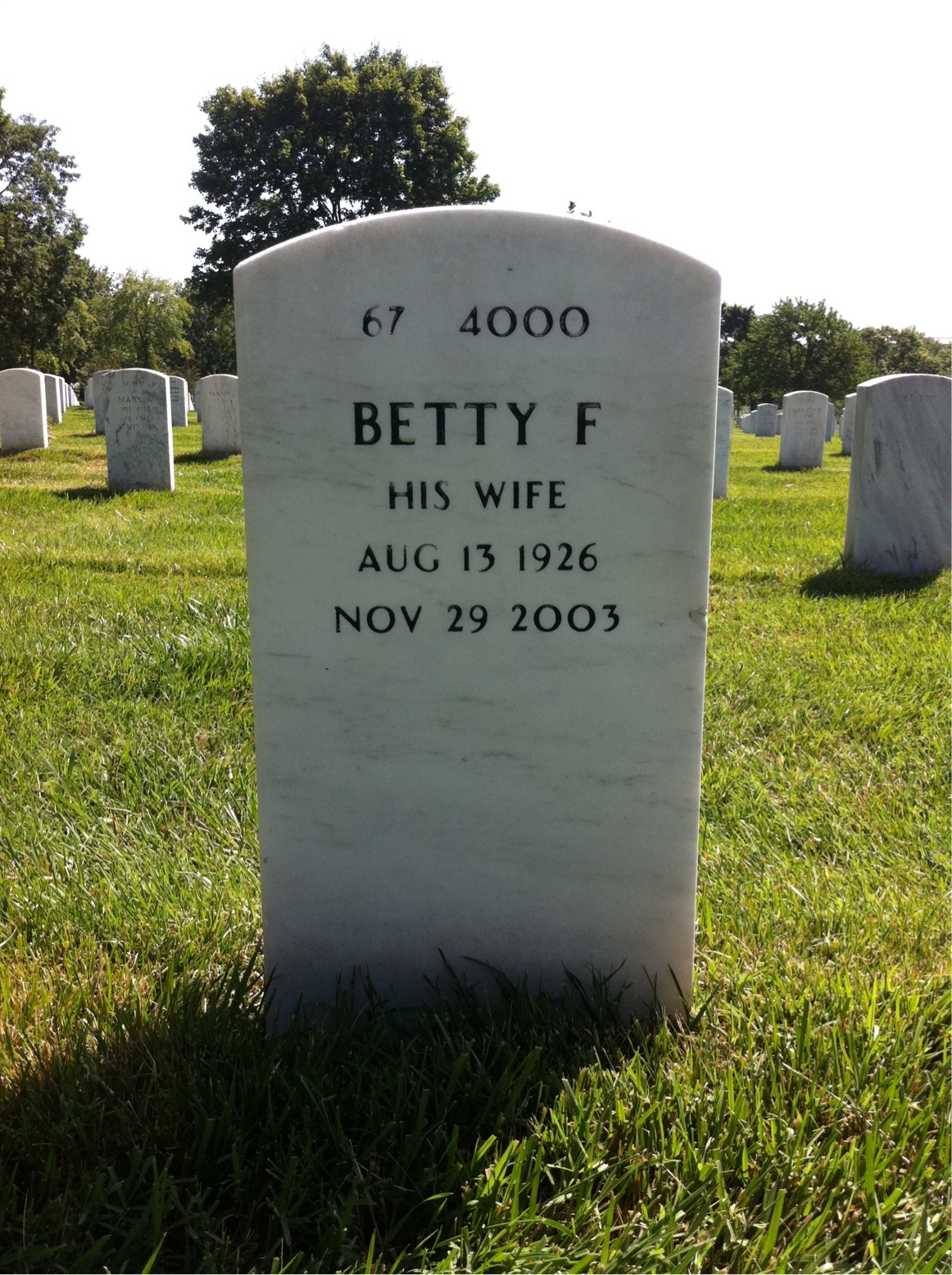 Back of headstone — Henry Jones