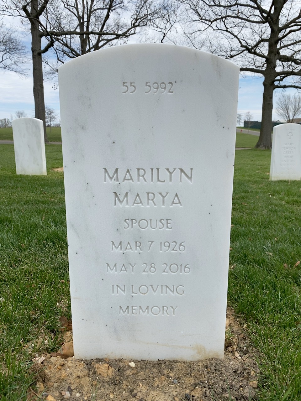Back of headstone — George Mcintosh