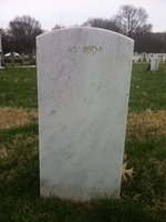 Michael Anderson — Headstone Back