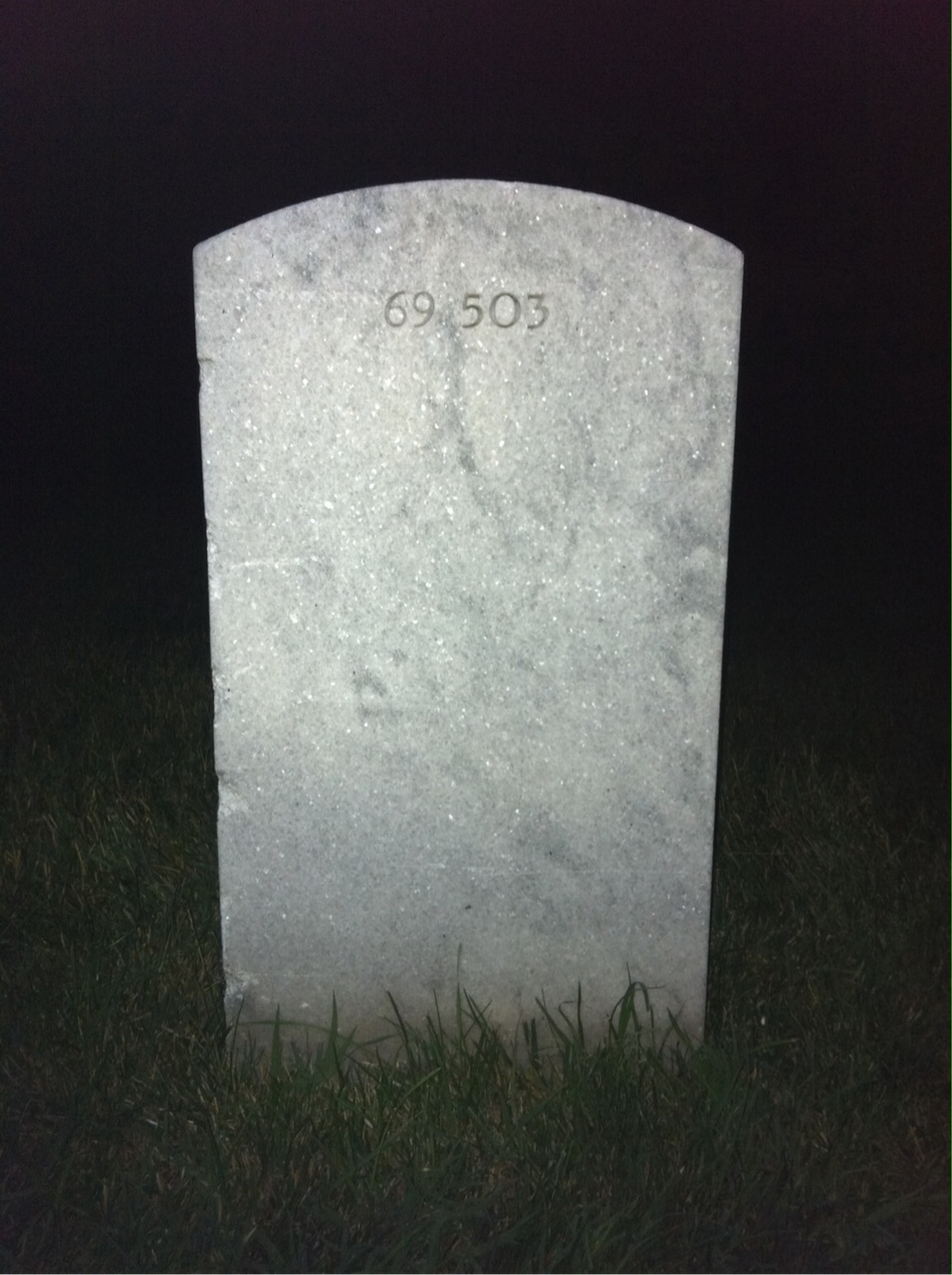 Back of headstone — Timothy Moore
