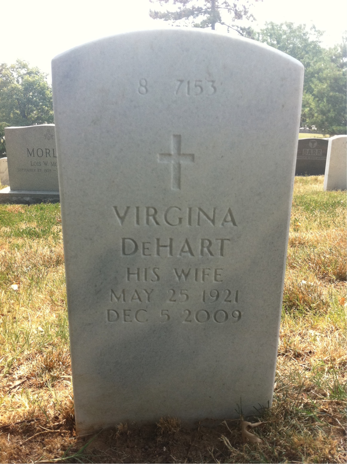 Back of headstone — Edward Murphy