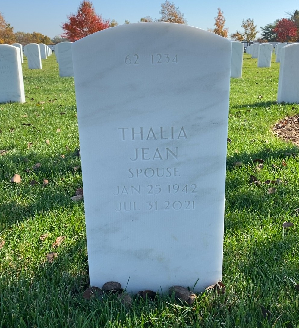 Back of headstone — Mathew Alsman