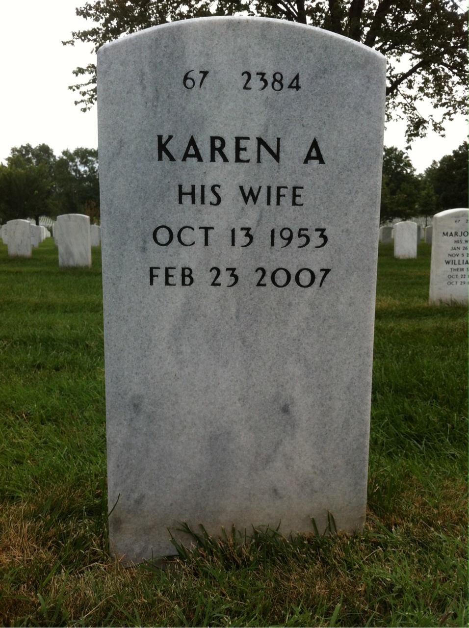 Back of headstone — Edward Lyon