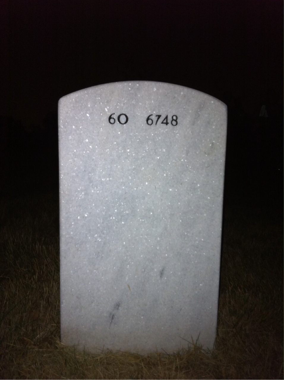 Back of headstone — Malcolm Maclean