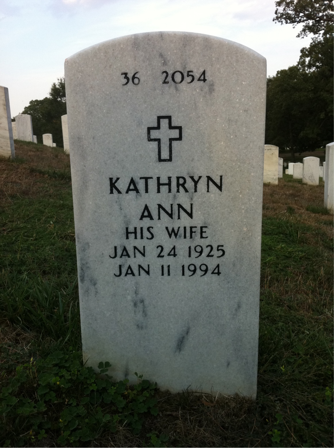 Back of headstone — Richard Raichlen