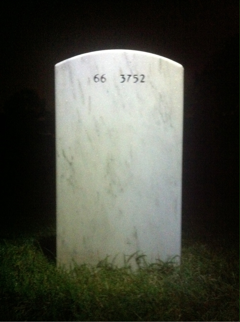Back of headstone — Patrick Mcgovern