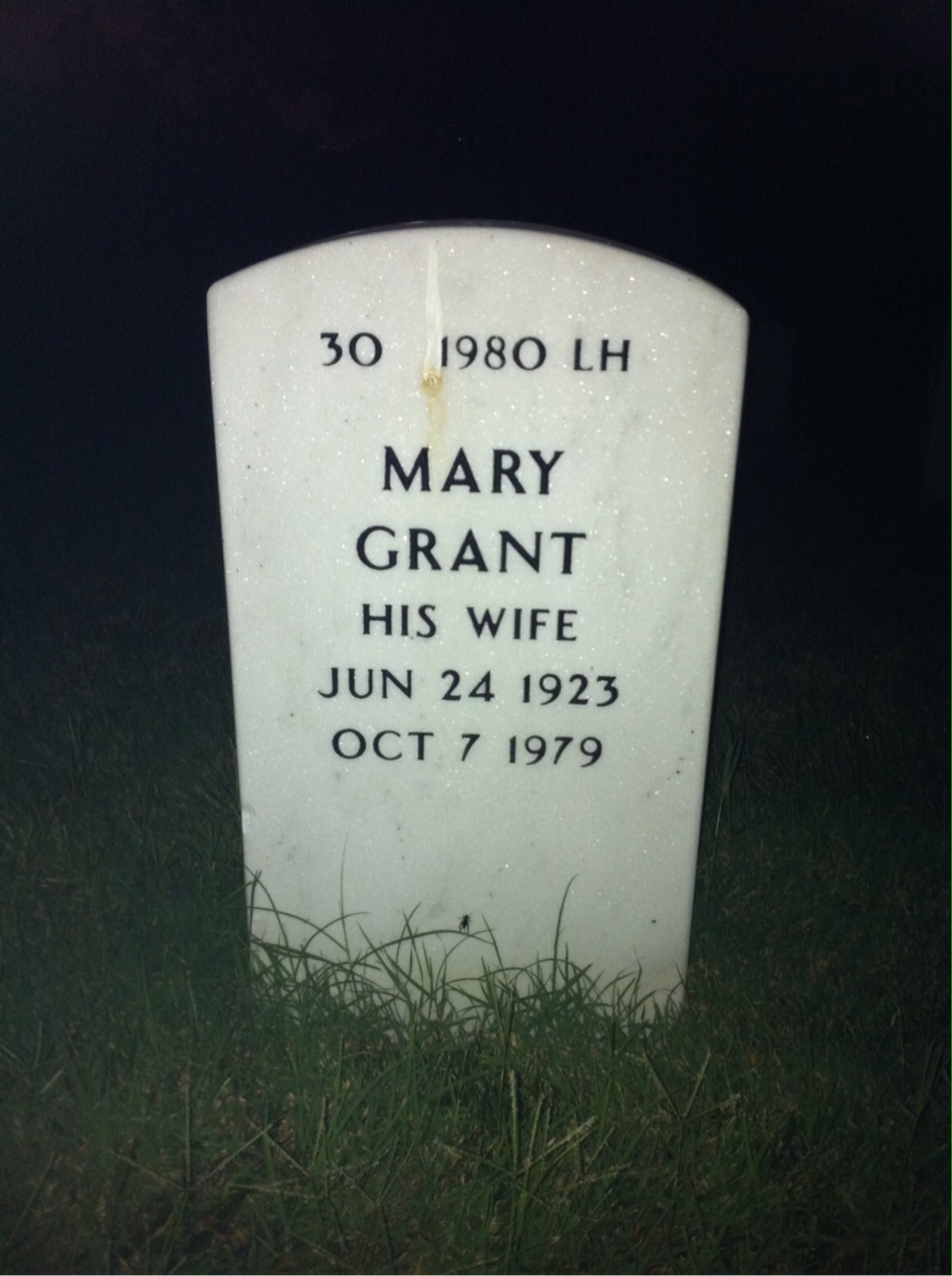 Back of headstone — Charles Kelley