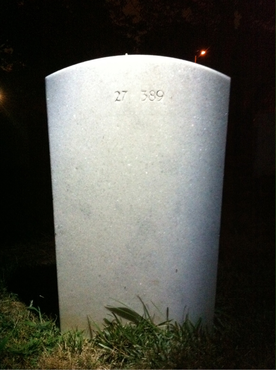 Headstone of Unknown Unknown