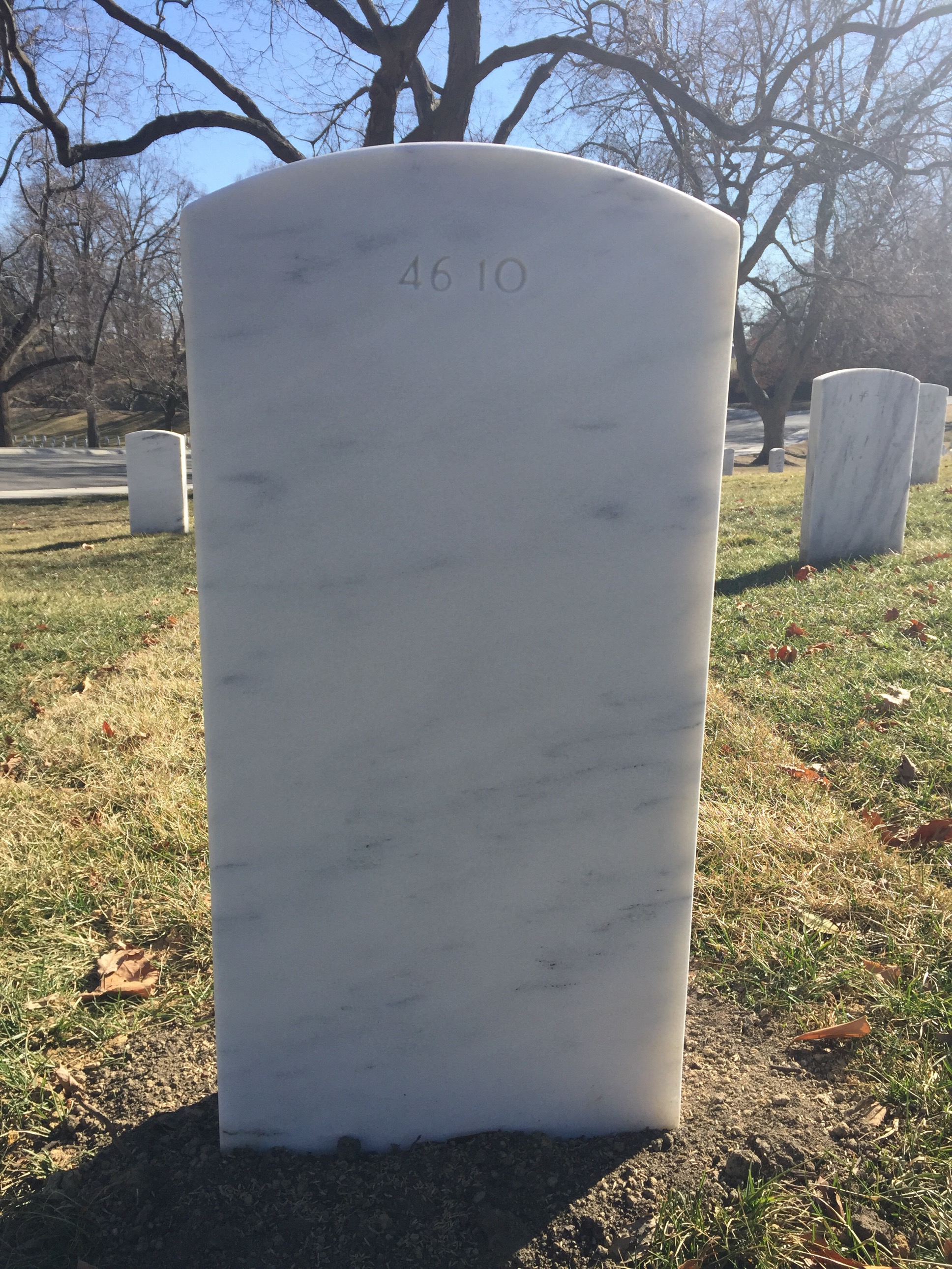Back of headstone — Shenin D Sparks