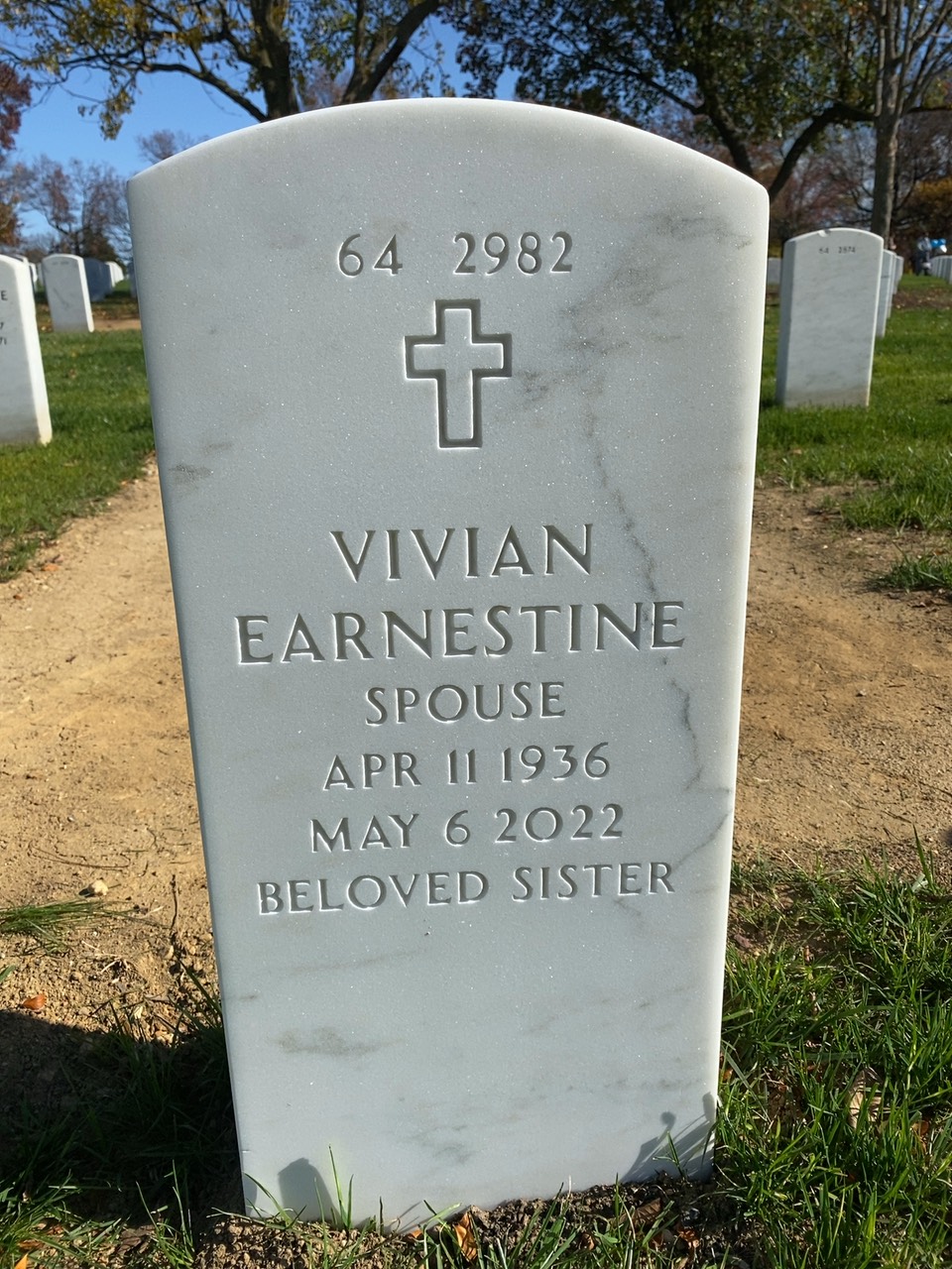 Back of headstone — Thomas Roberts