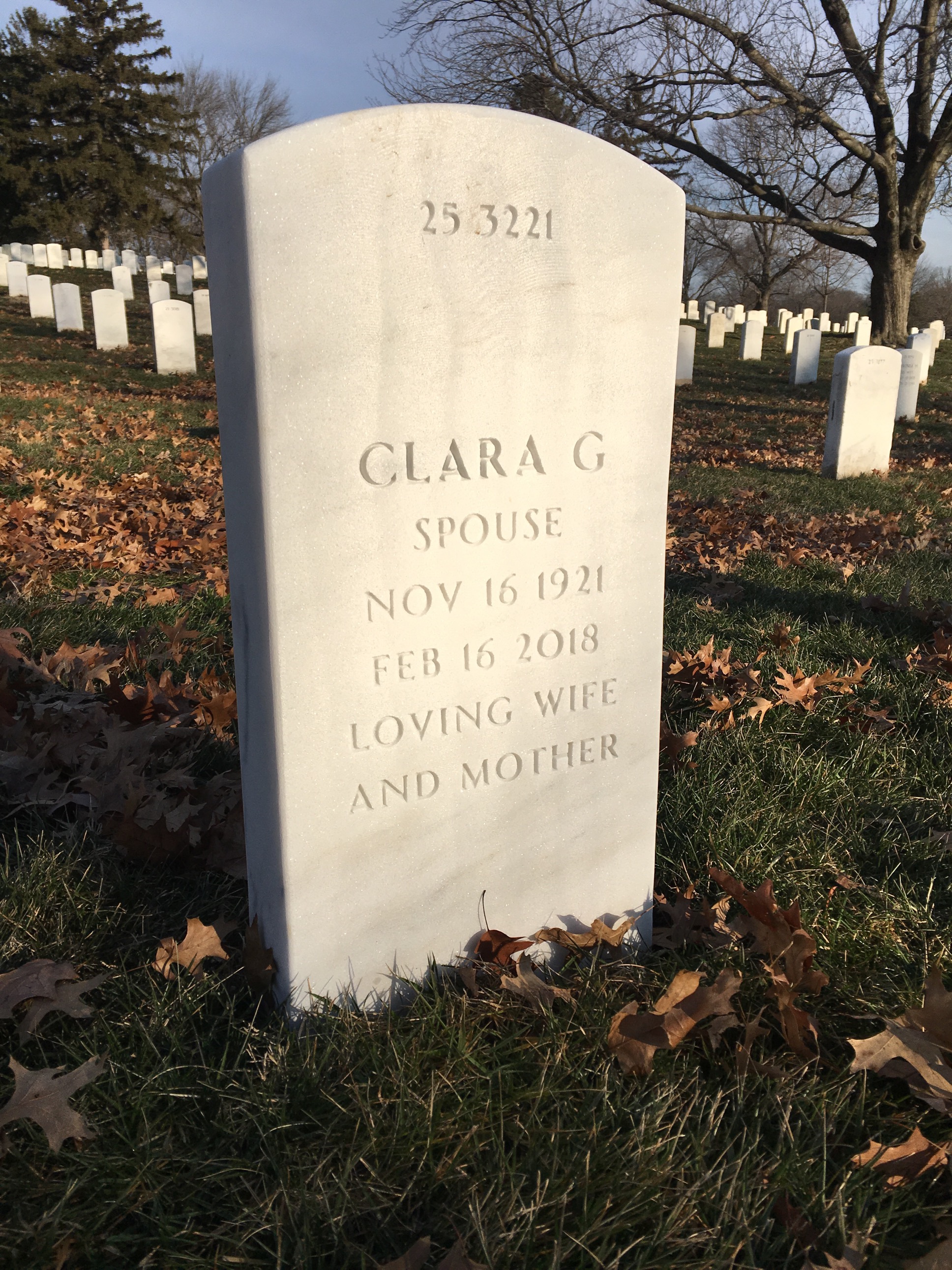 Back of headstone — John Halstead