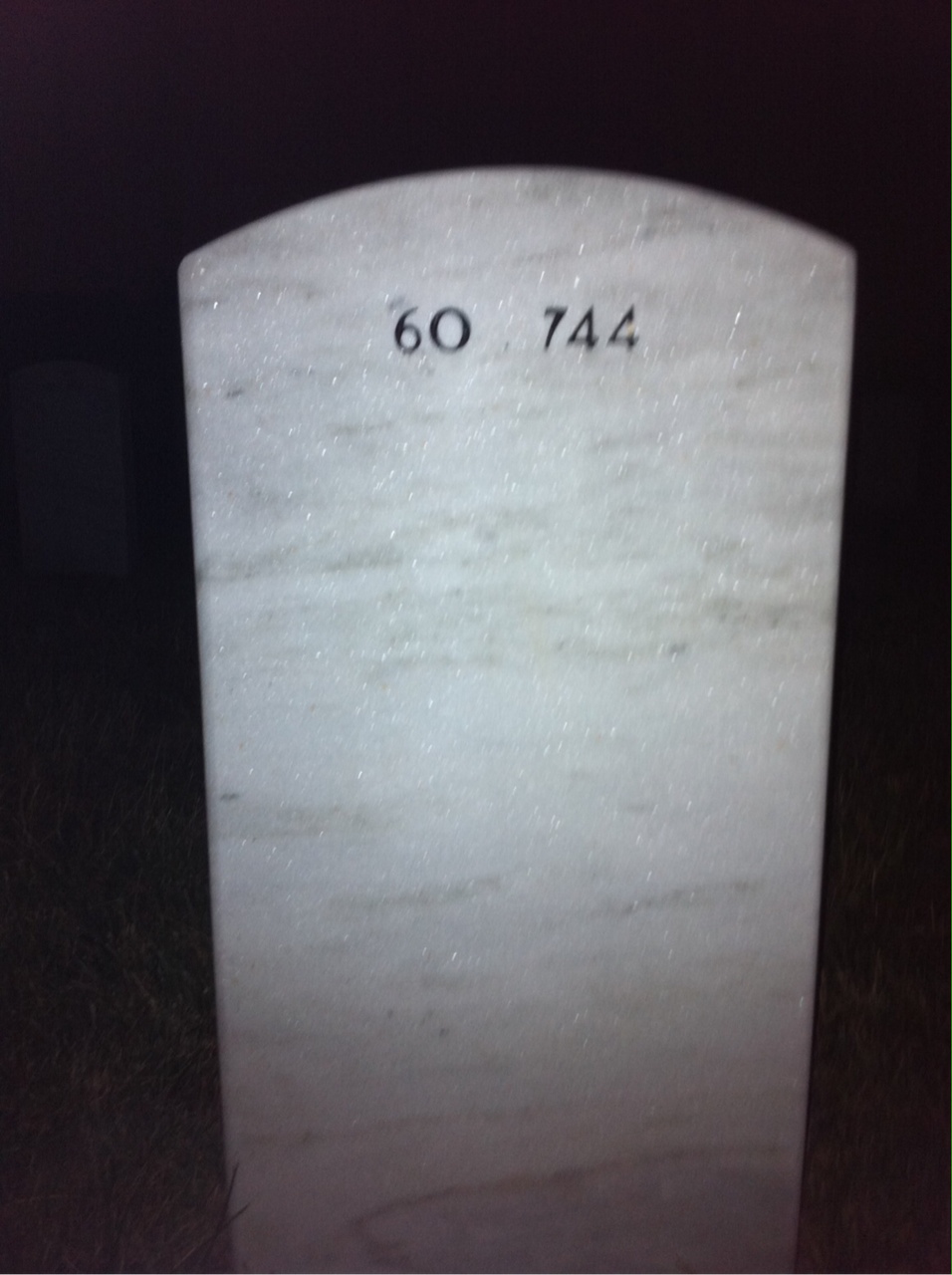 Back of headstone — Harry Roscoe