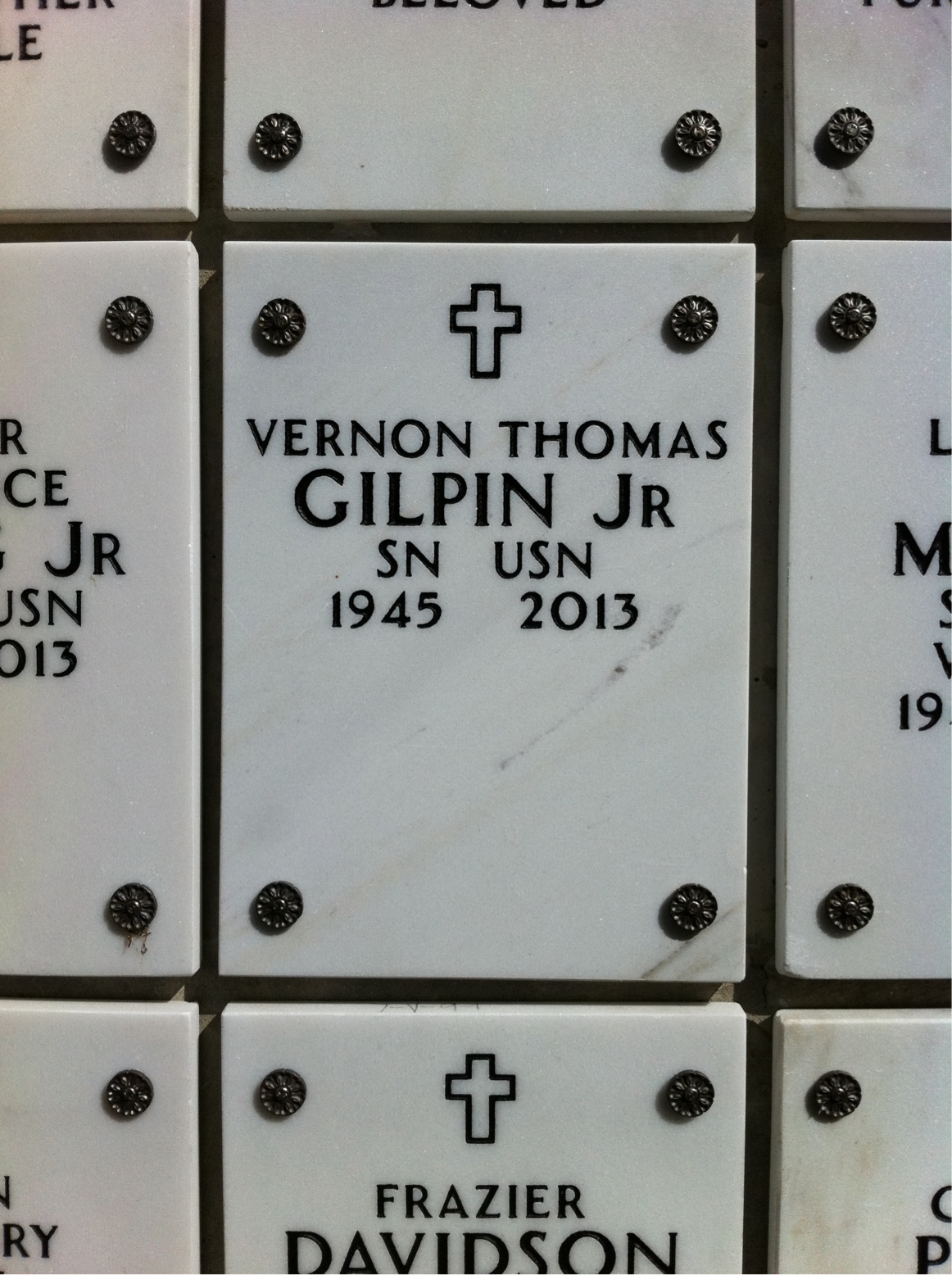 Vernon T Gilpin