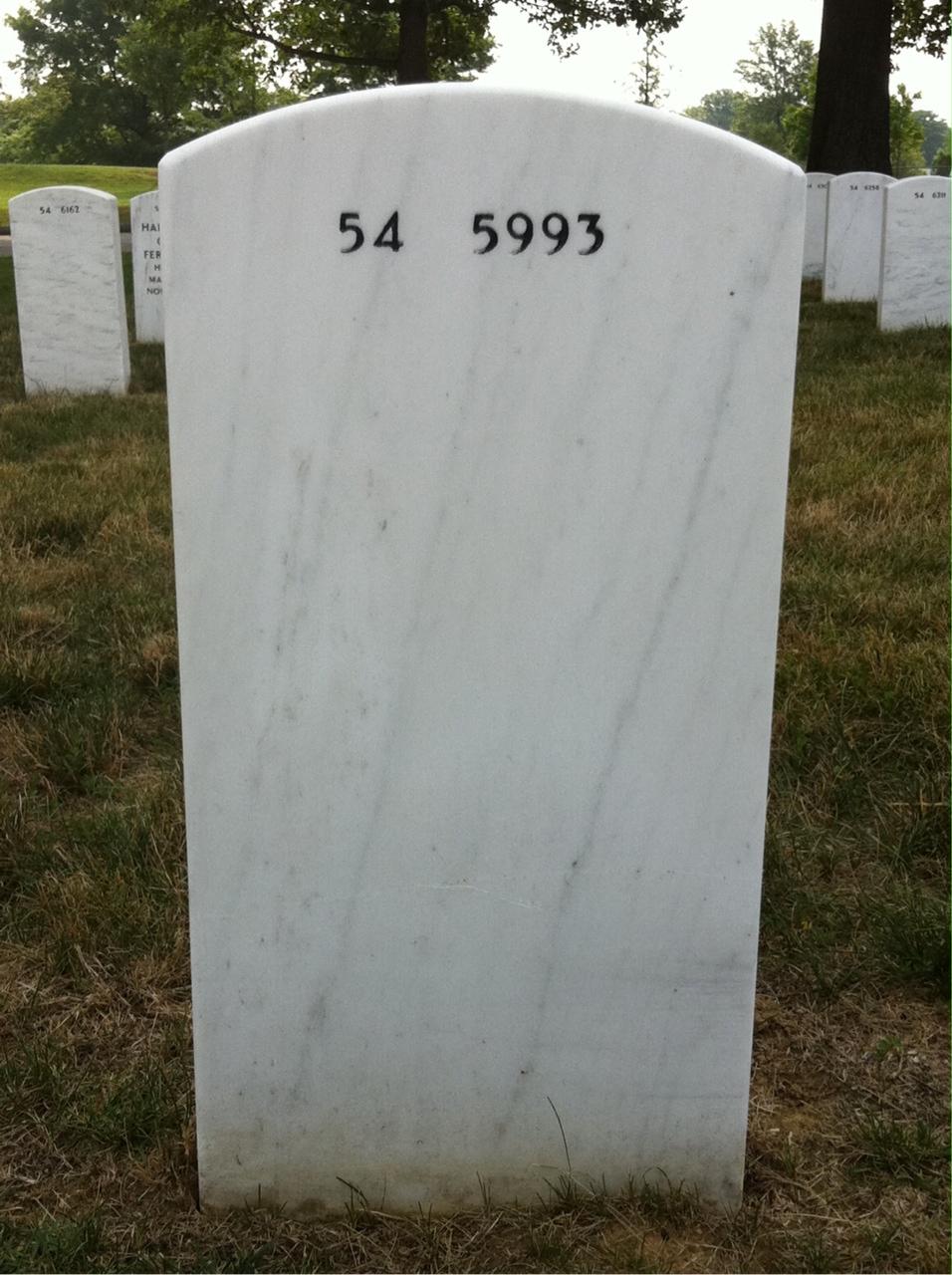 Back of headstone — Charles Kozlowski
