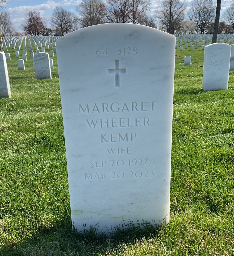 Back of headstone — Harry Kemp