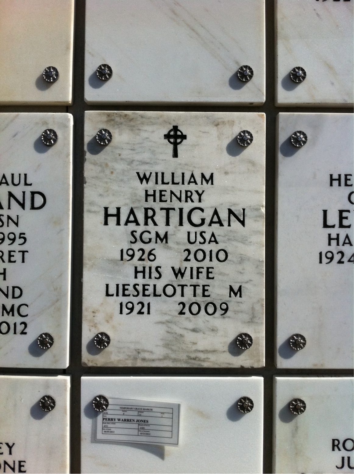 William H Hartigan
