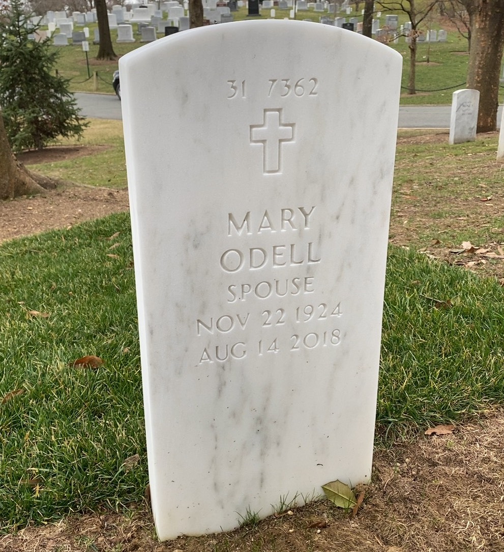 Back of headstone — Manuel Alves