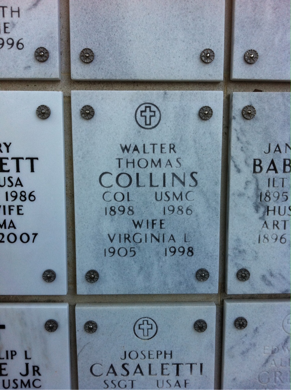 Walter T Collins