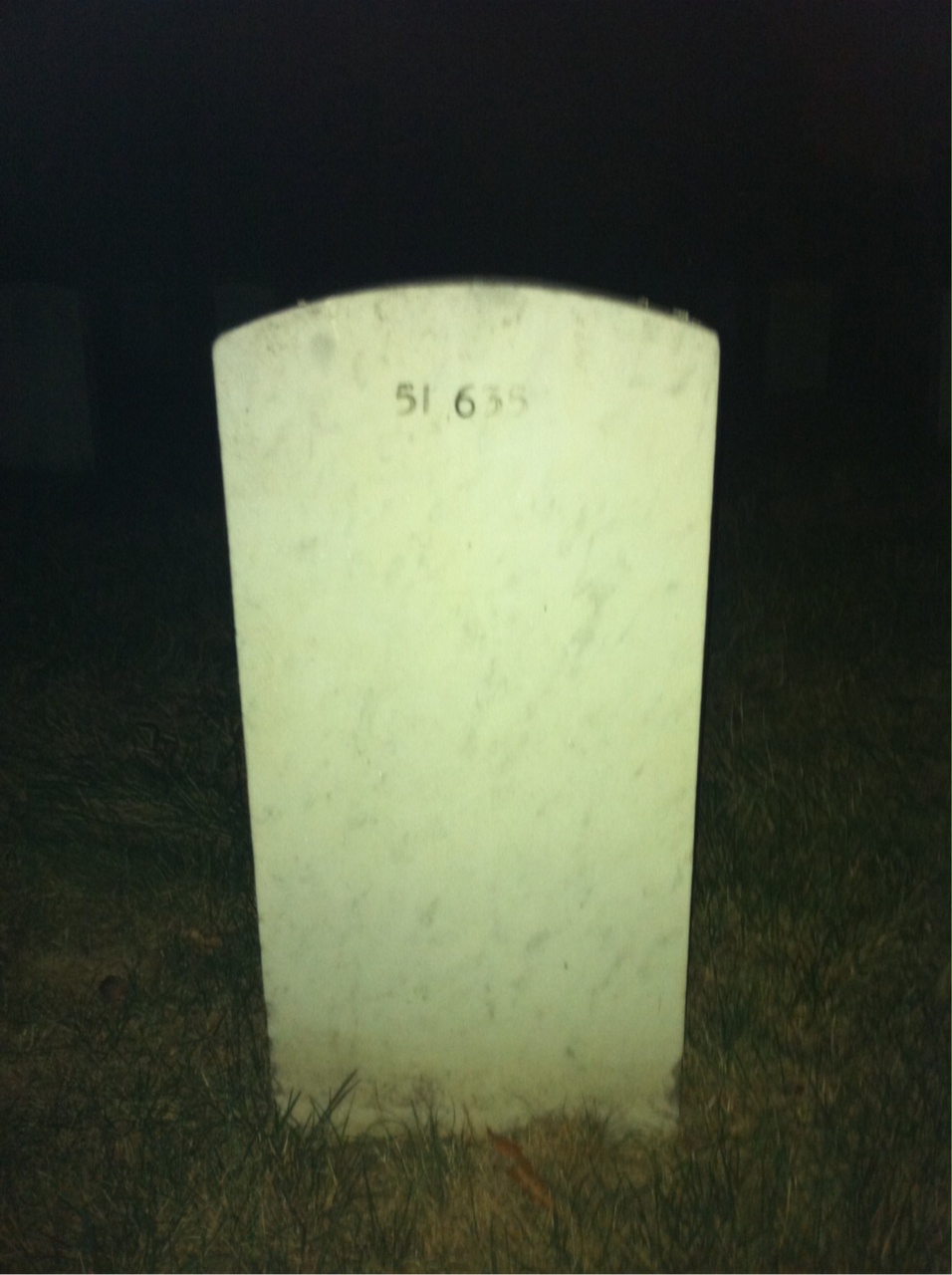 Back of headstone — Squire Baker