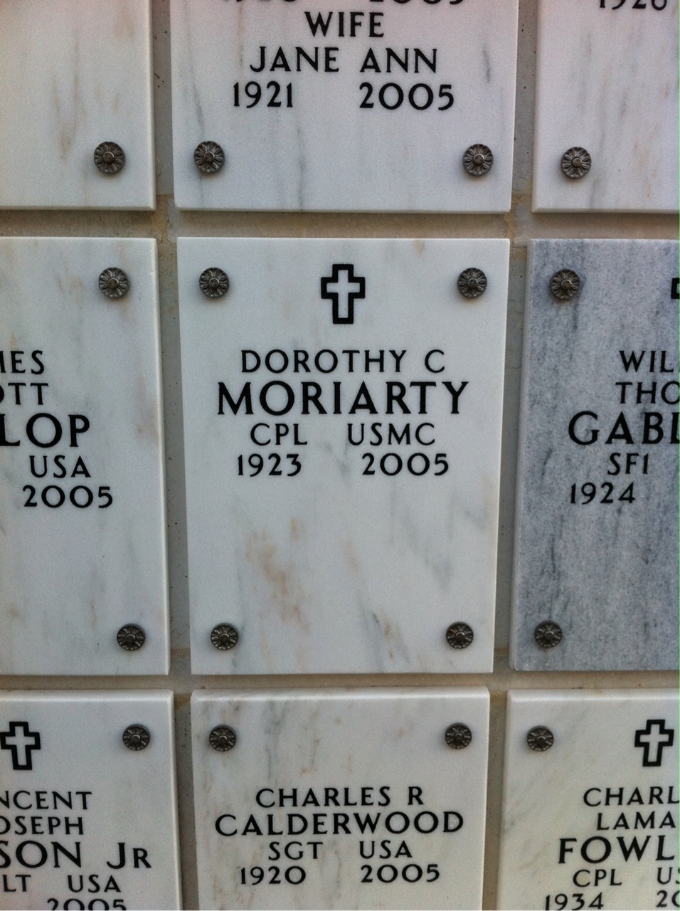 Dorothy Moriarty