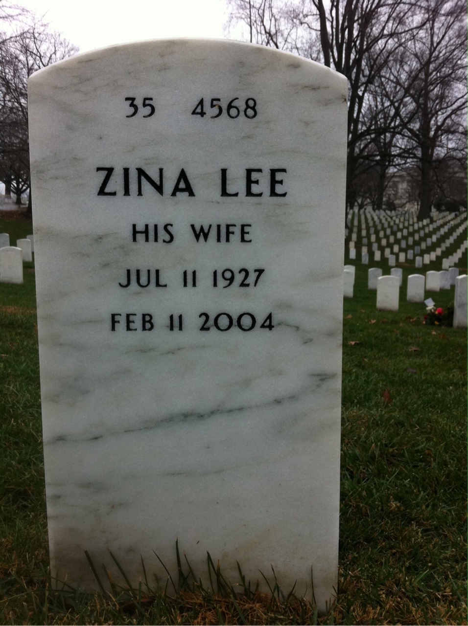 Back of headstone — Arthur Antoskow
