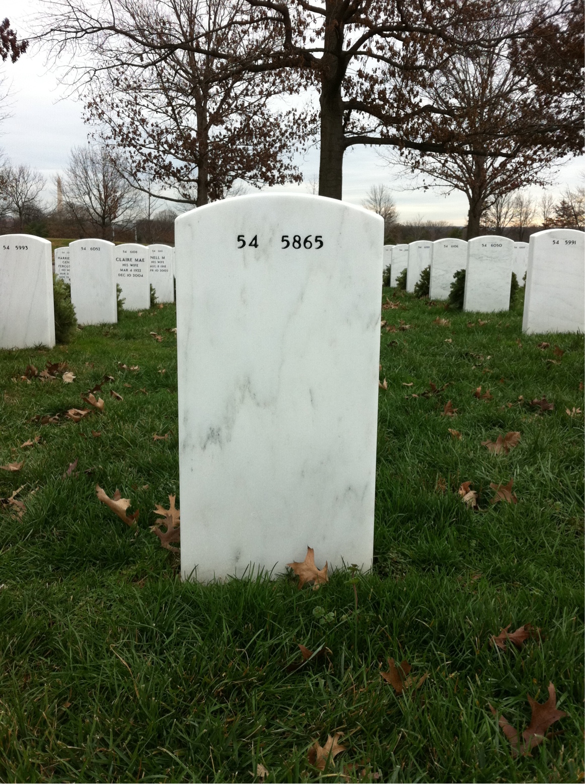 Back of headstone — Melvin Harder