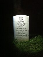 Clyde Murr — Headstone Front