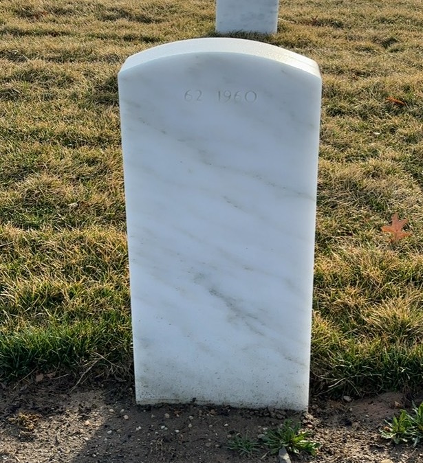 Back of headstone — Michael Mendelson