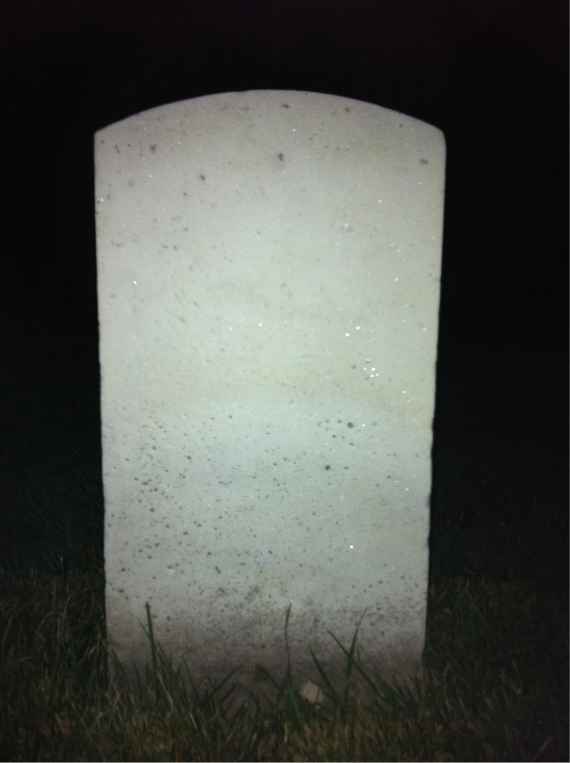 Back of headstone — Patrick Mungavin