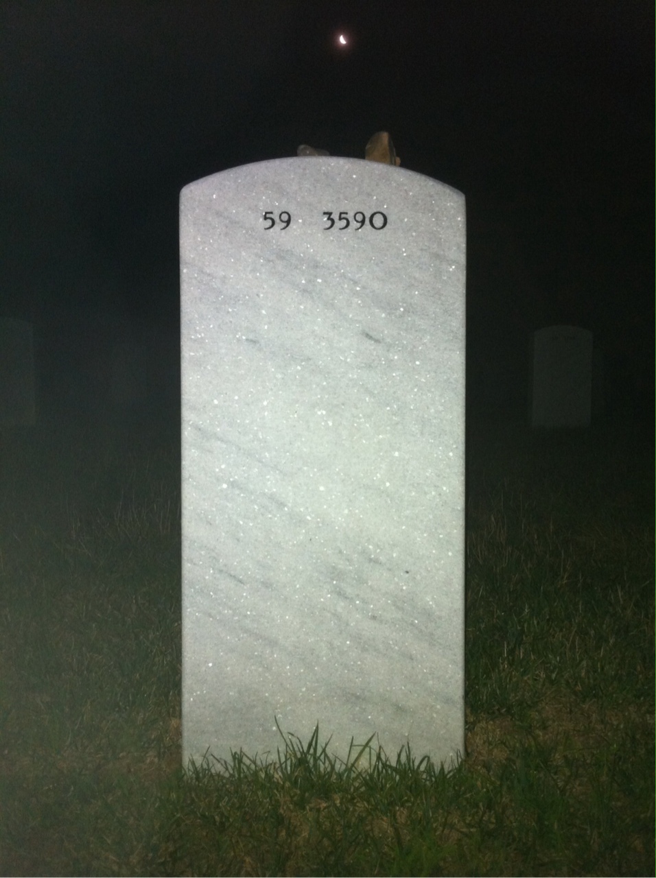 Back of headstone — Stanley Savetsky