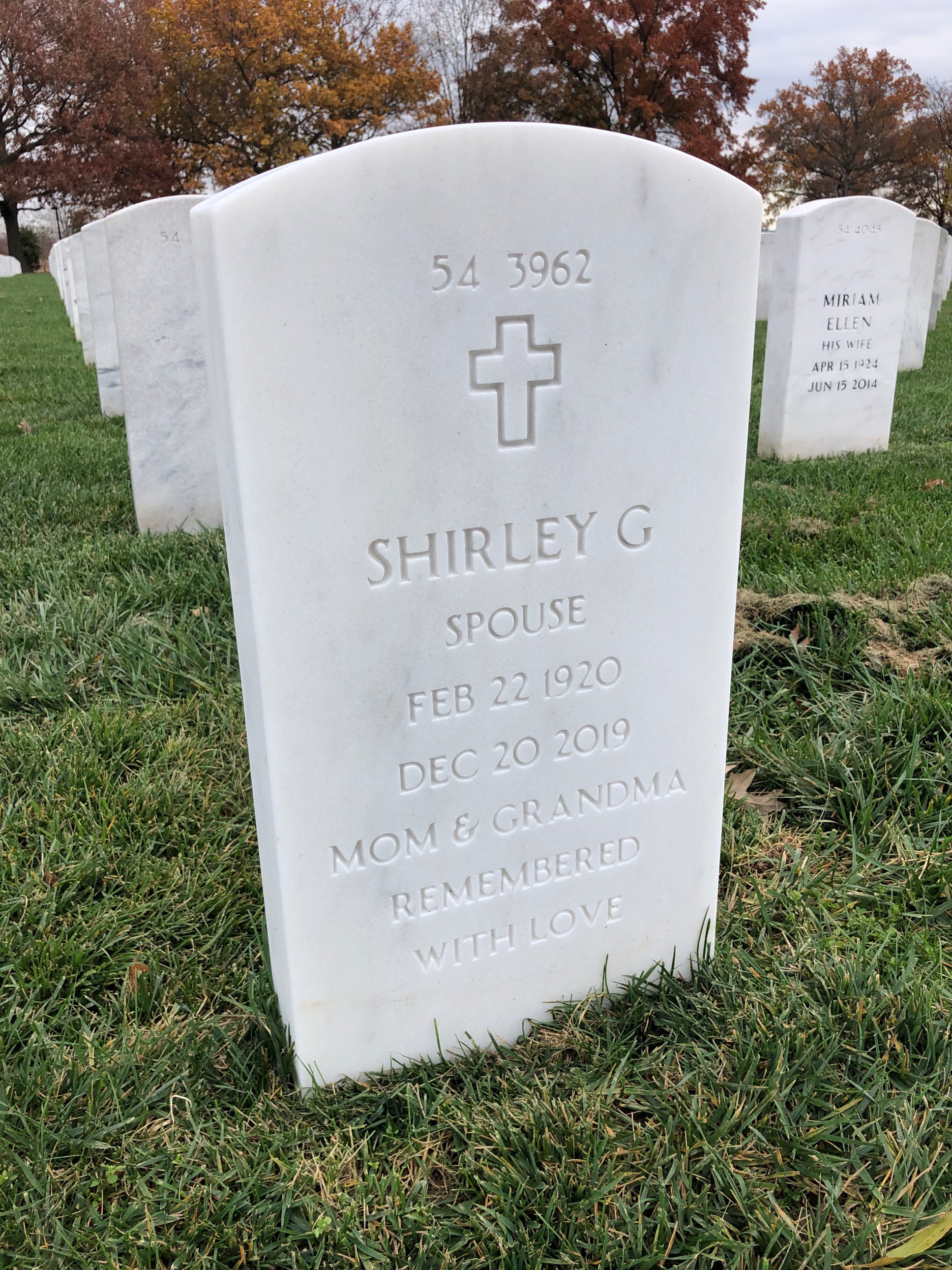 Back of headstone — Jess Butler