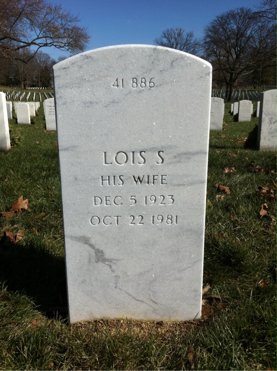 Back of headstone — Samuel Bagby