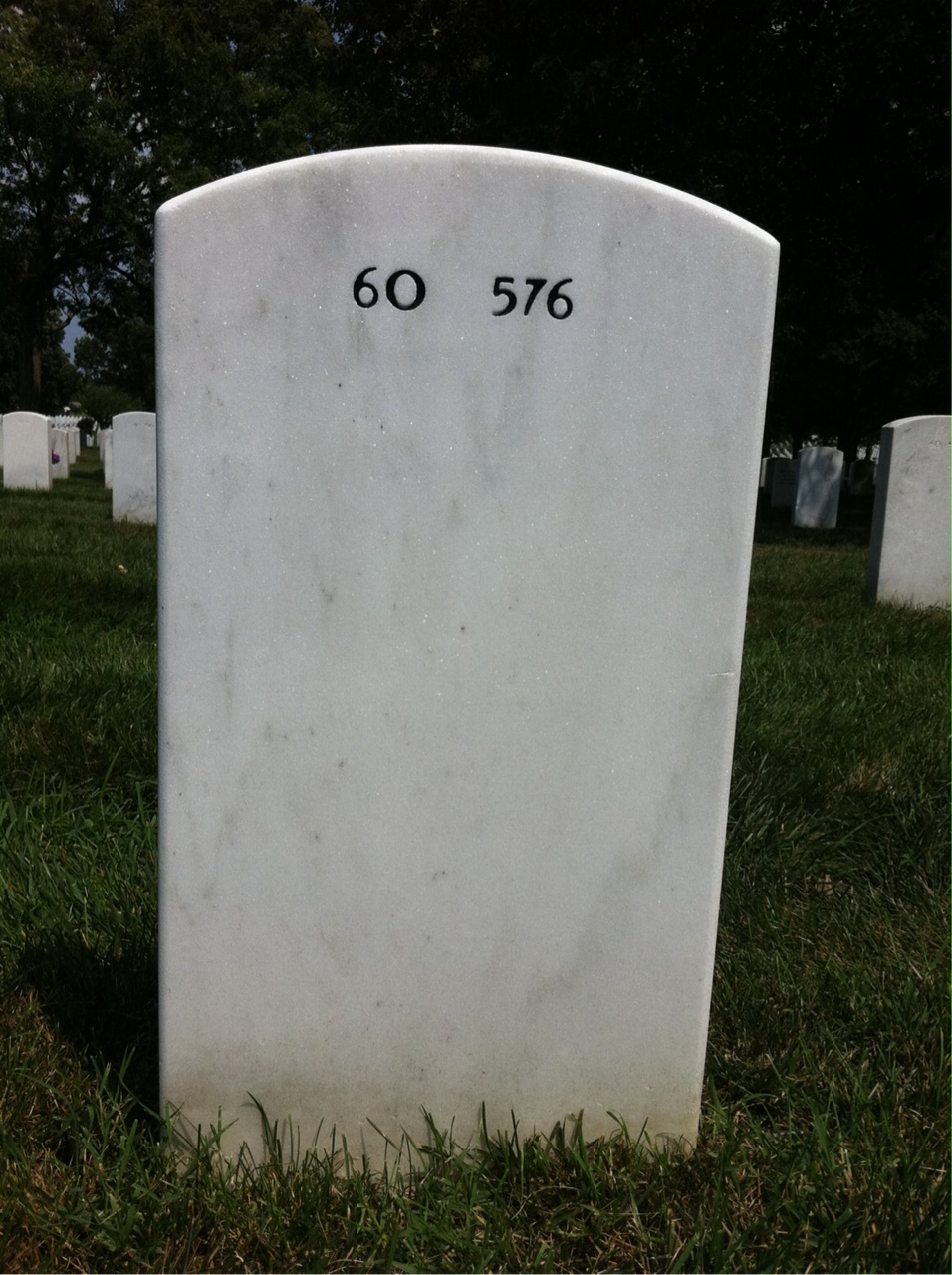 Back of headstone — John Schmidt