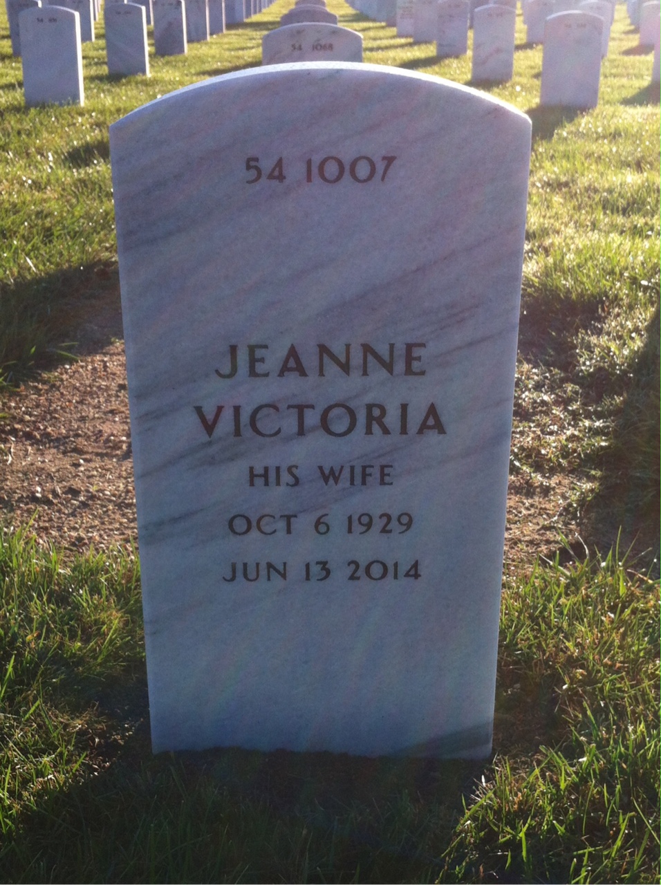 Back of headstone — William Artis