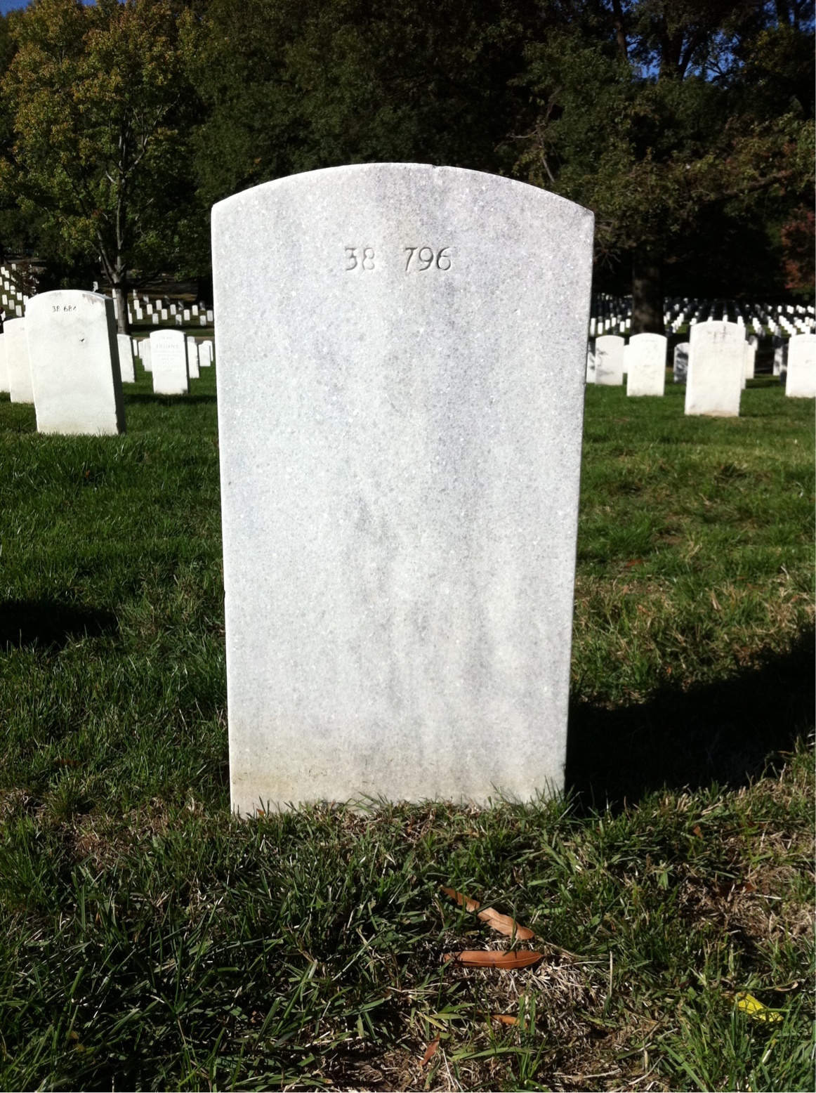 Back of headstone — Rufus Bailey
