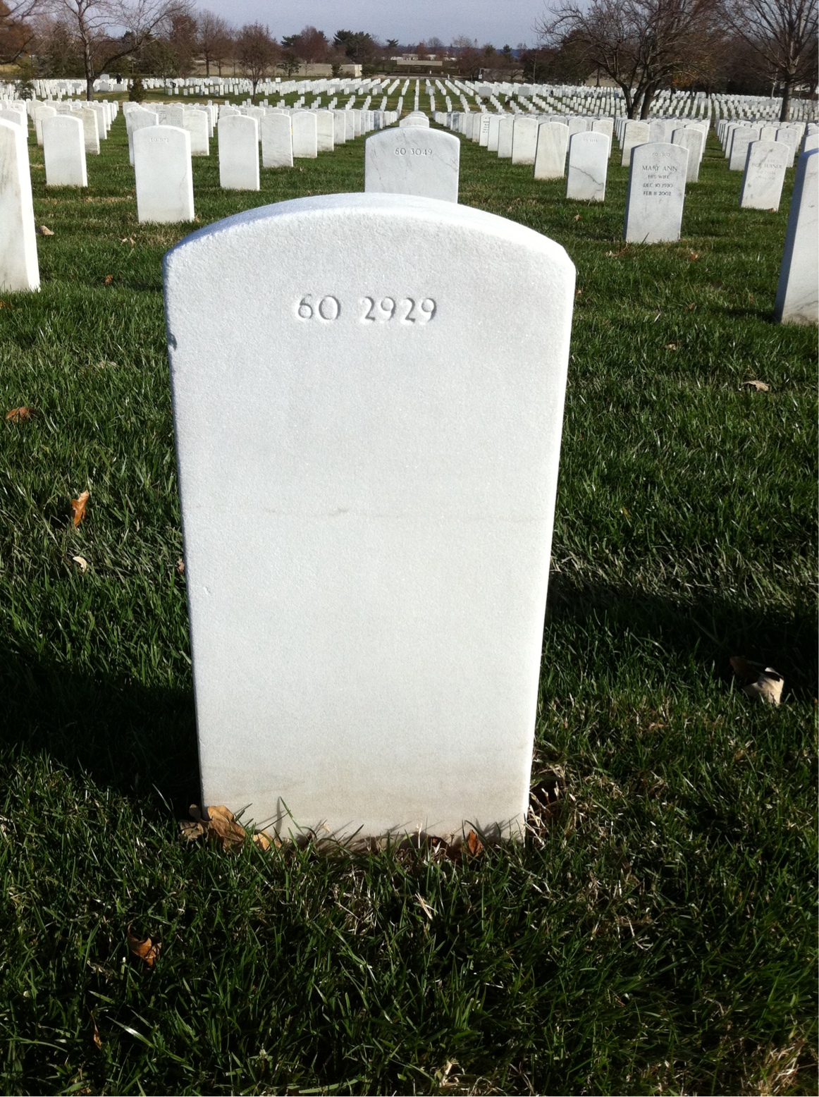 Back of headstone — Clarence E Wilber