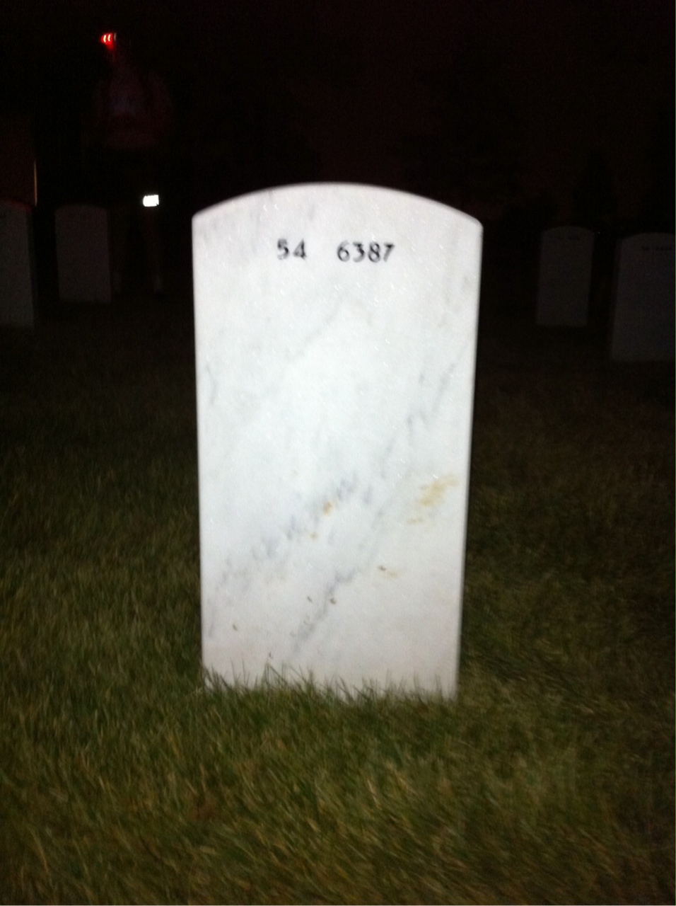 Back of headstone — Rosario Ferrandino