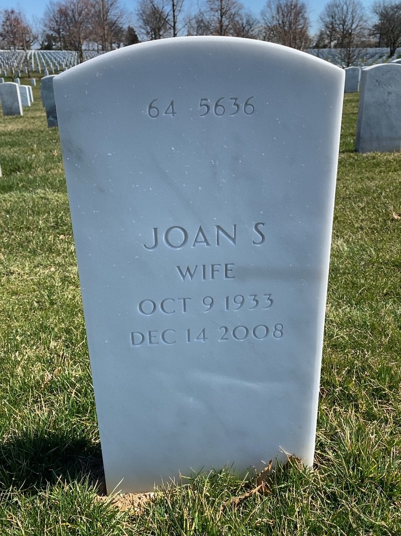 Back of headstone — Irving Starr