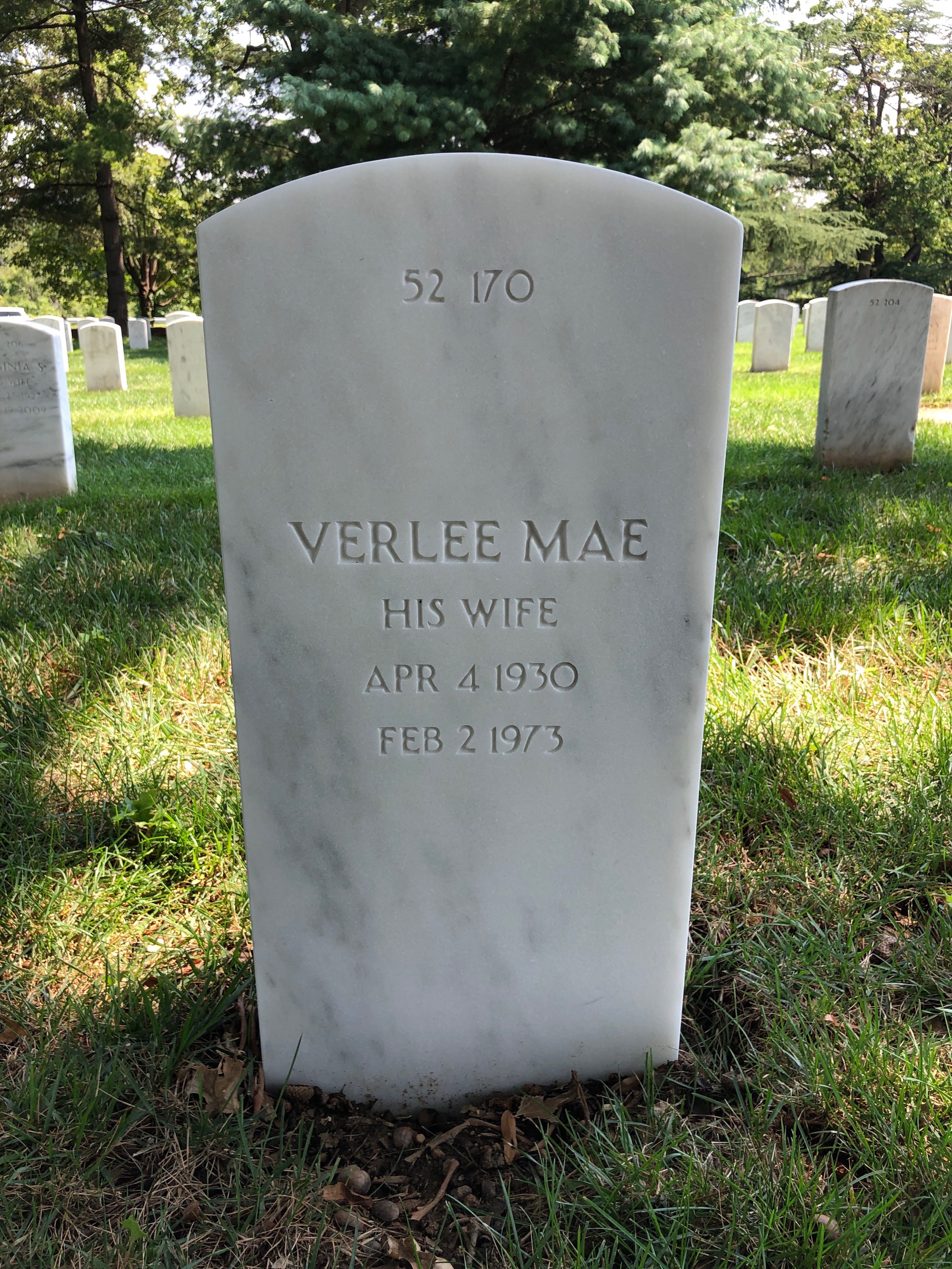 Back of headstone — James Holt