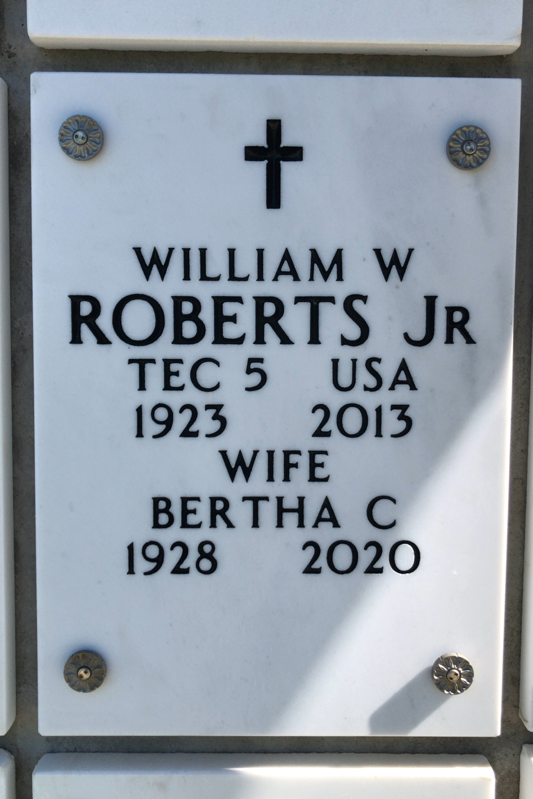 William S Roberts