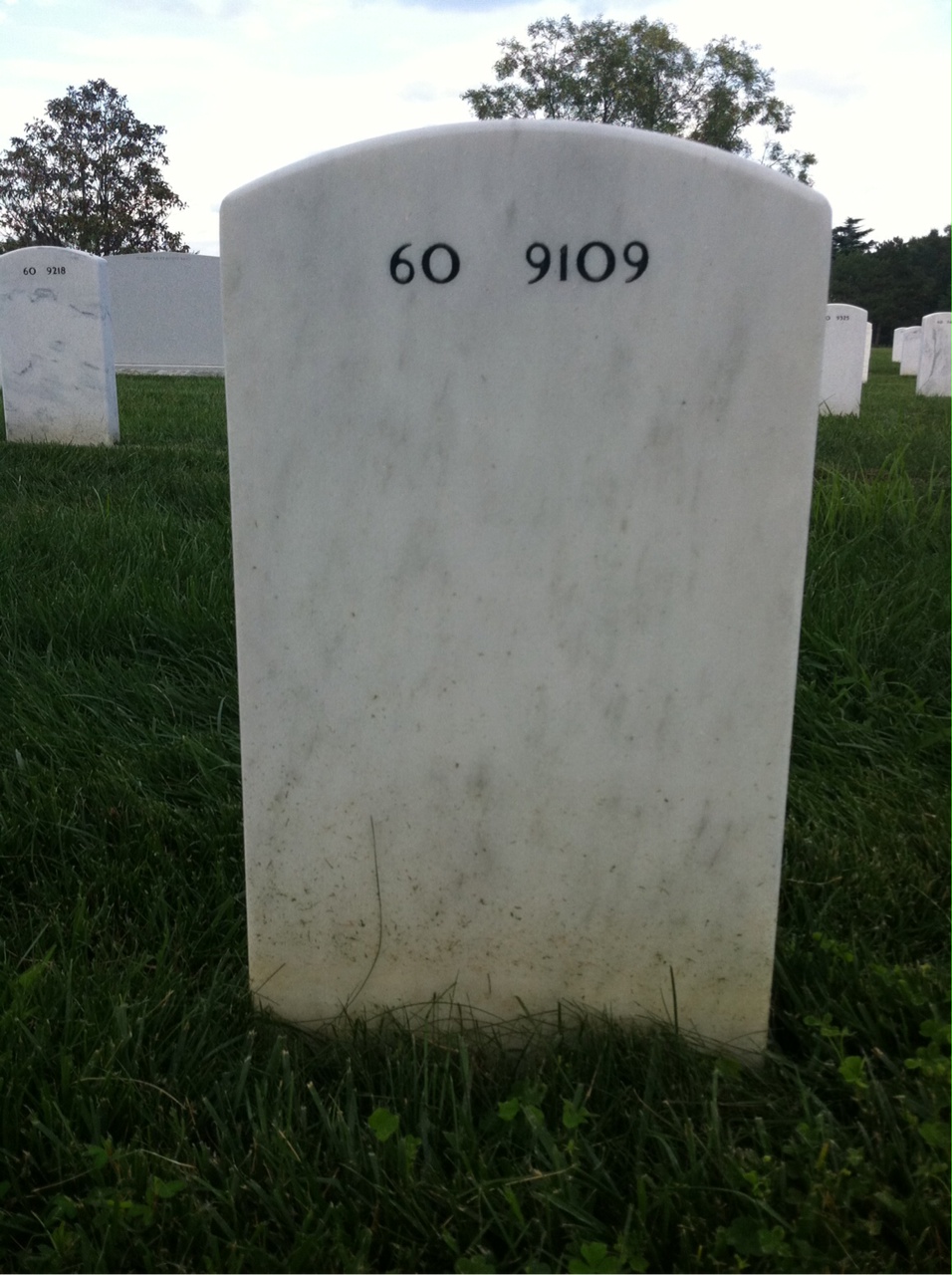 Back of headstone — Robert Kells
