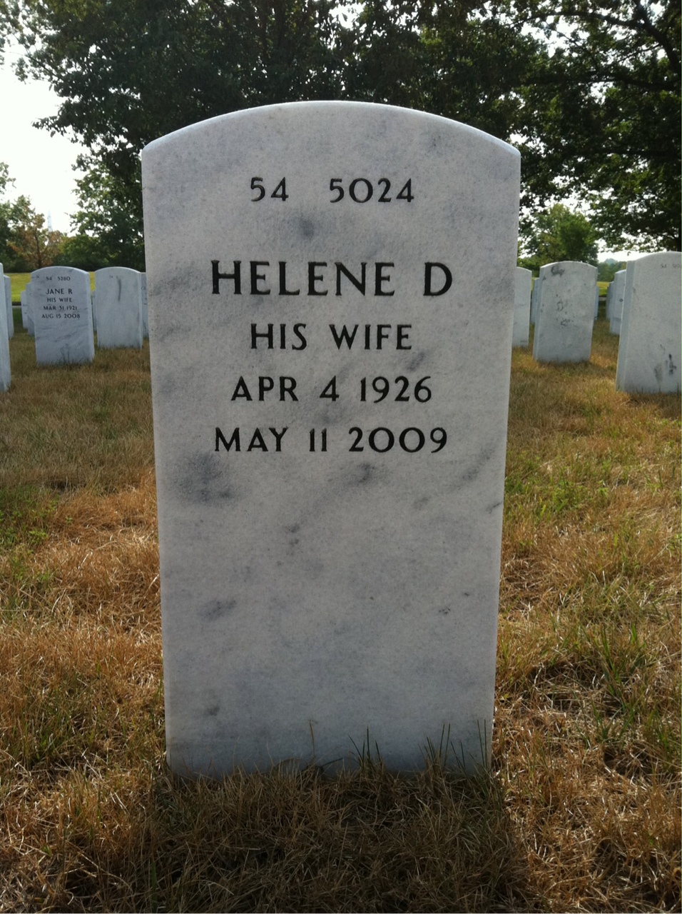 Back of headstone — William Ellis